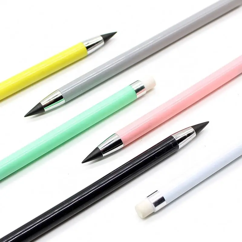 long writing nib eternal pencil great student gift forever pencil with custom logo