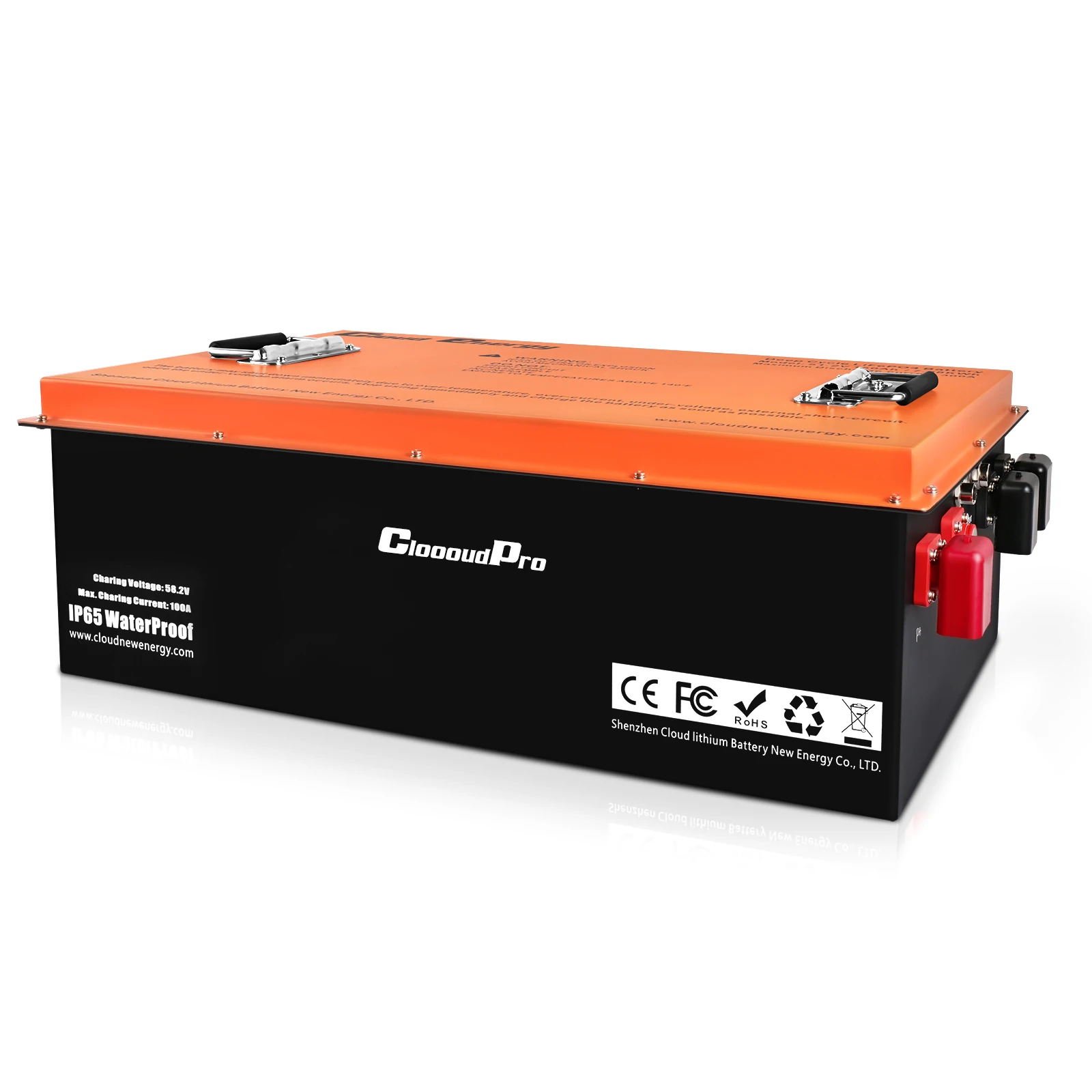 Cloudenergy Golf Car Battery 48v 150Ah Deep Cycle Rechargeable Lifepo4 Battery with BMS