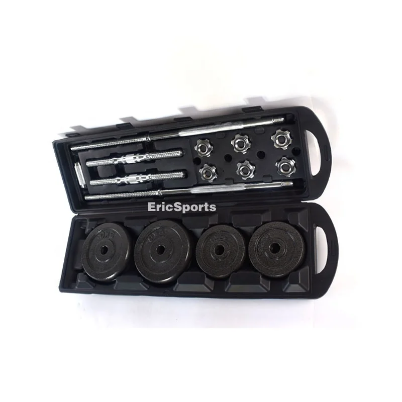 wholesales Cheap Price Adjustable  Painted dumbbell Set Fitness Weight Training Dumbbell 50kg For Sport