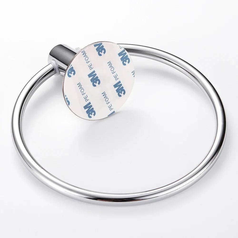 Towel Ring Brushed Nickel  Towel Rack Stainless Steel Round Towel Holder For Bathroom