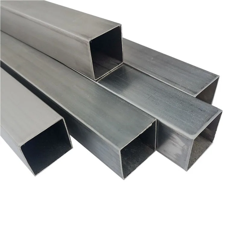 Titanium seamless square tube and rectangular titanium tube