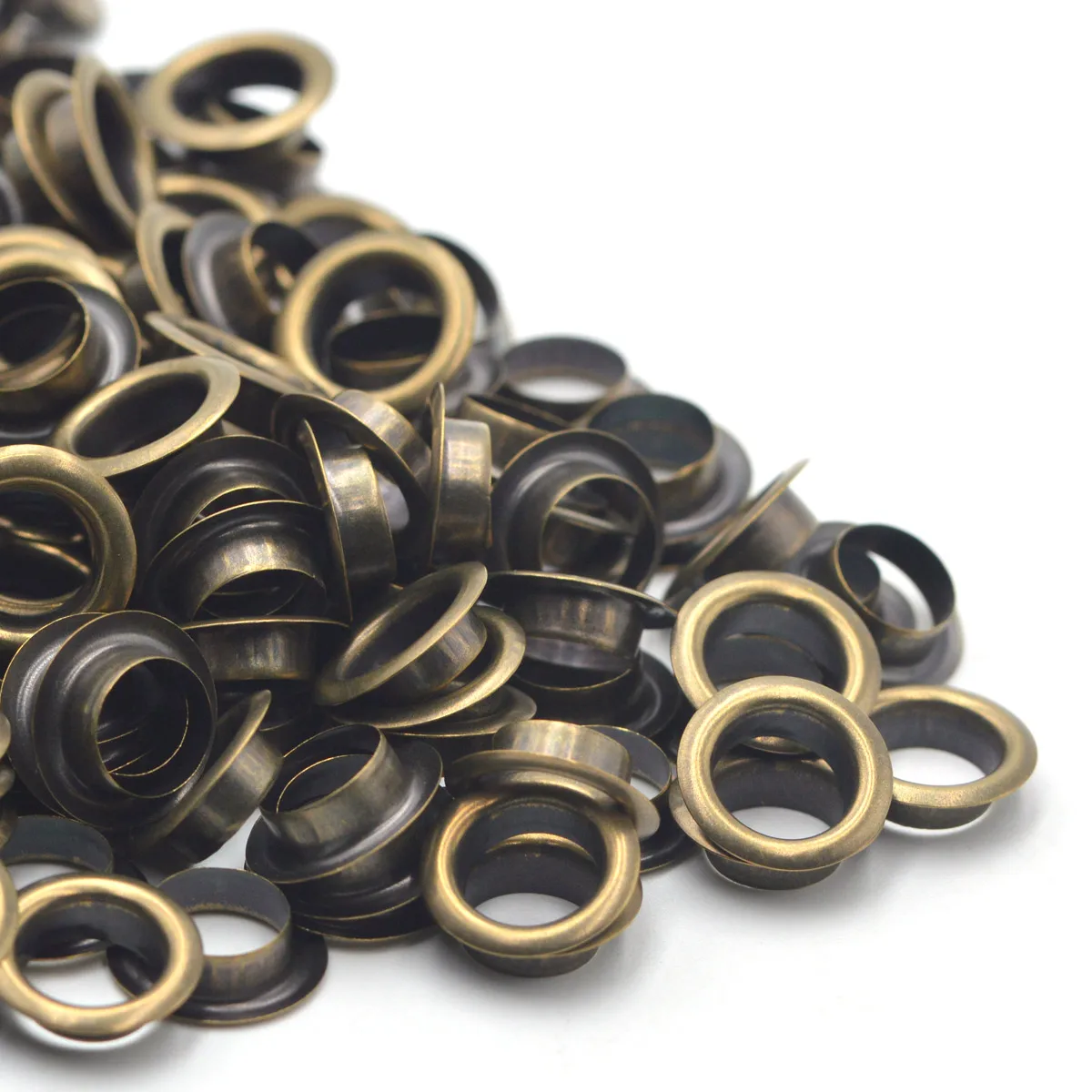 Antique Brass Color Material Bronze Grommet Eyelet With Washer Fit Leather Craft Shoes Belt Bag Diy Supplies Accessories