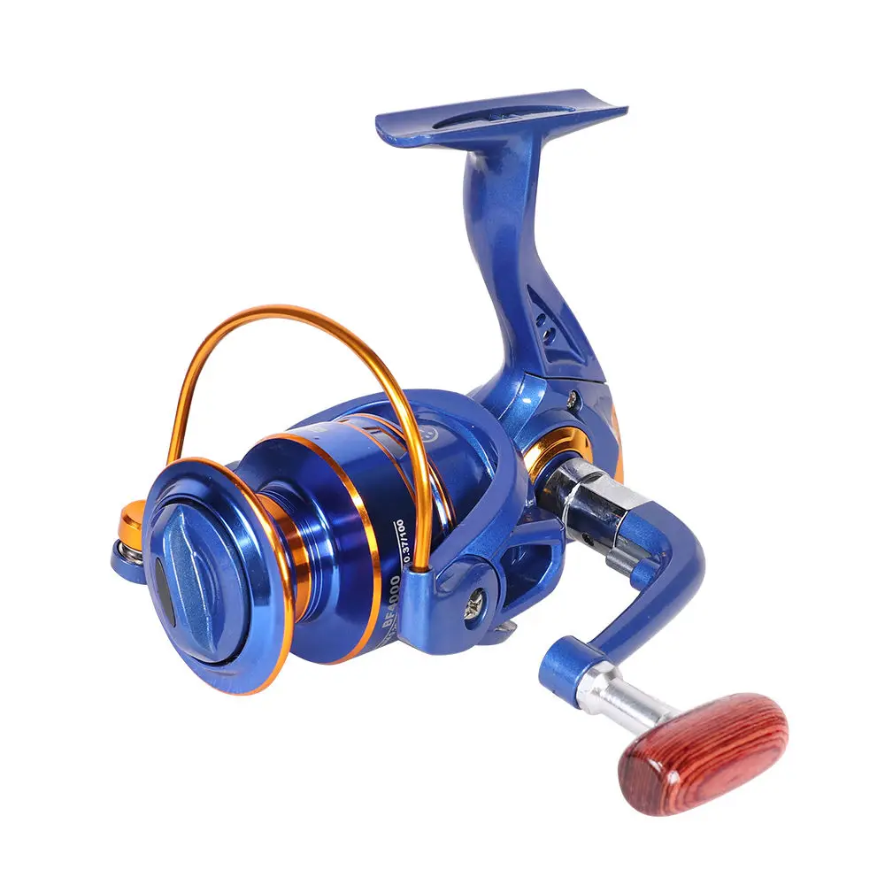 KEKAXI BF1000-7000 Metal Spool 13+1 BB 8kg Drag High Speed Sea Fishing Spinning Reel