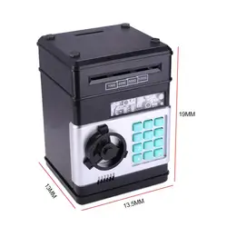 Automatic Electronic Piggy Bank ATM Password Money Box Cash Coin Saving Box Auto Scroll Paper Banknote Gift For Kids