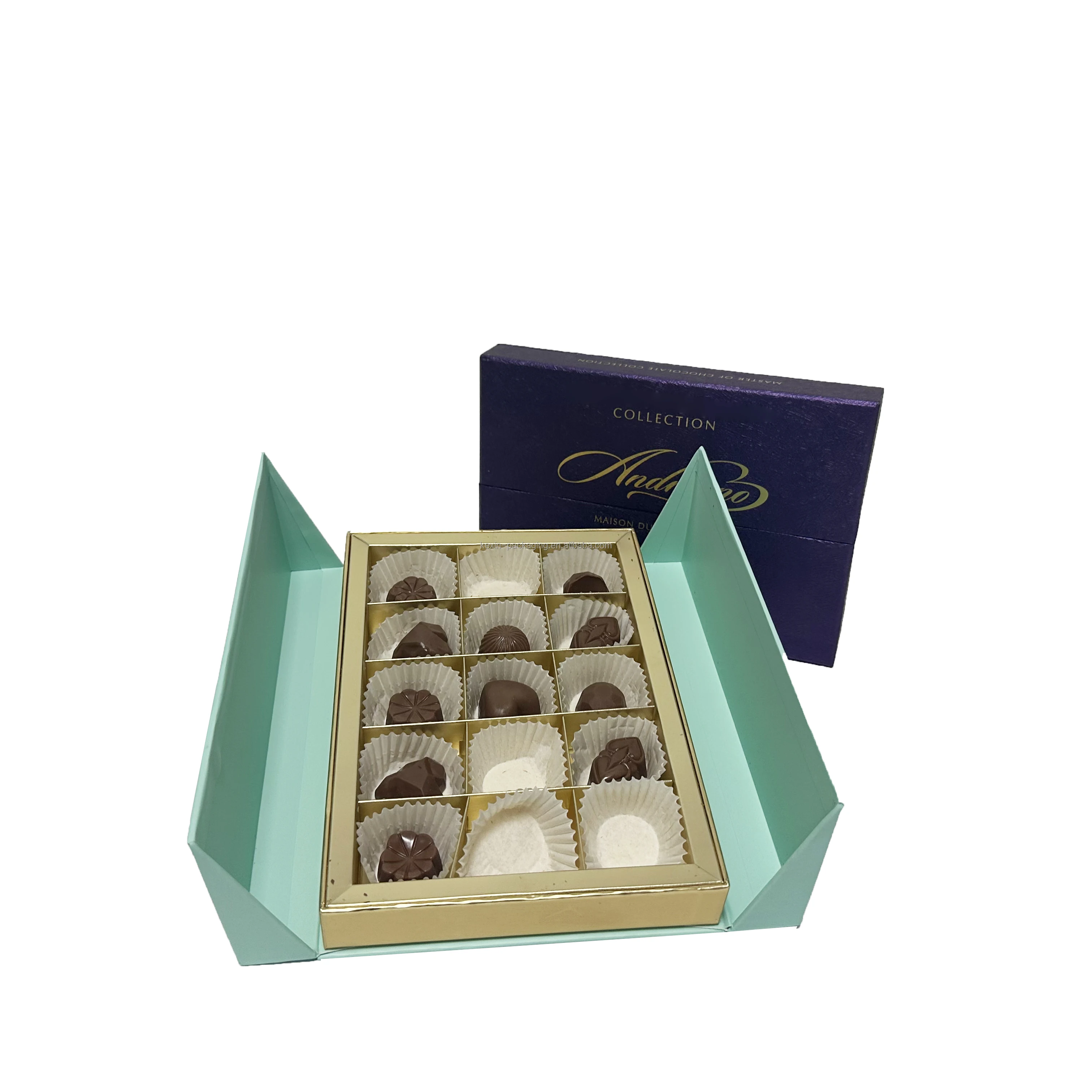Premium Baklava Assorted Sweet Dessert Baklava Dates Gift Box Disposable Custom Ramadan Pastry Packaging