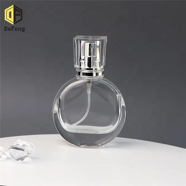 30ml Screw mouth round perfume glass bottle spray perfume bottle