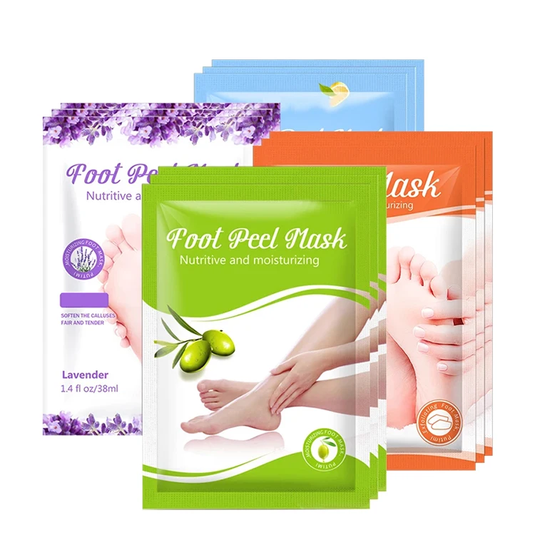 Aloe Vera Footmask Peeling Foot Mask Foot Exfoliator Mask Sock Moisturizing Peel Off Korea Foot Mask