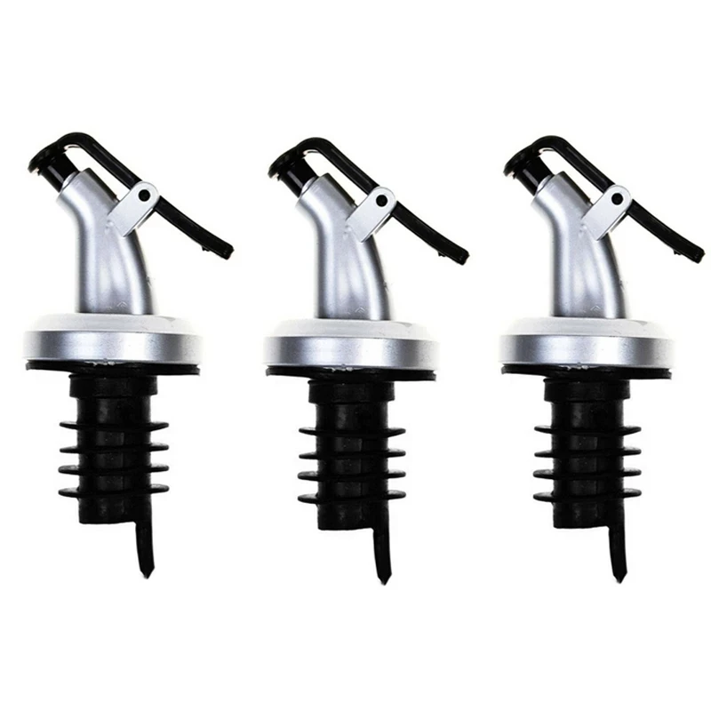 Olive Oil Bottle Sprayer Wine Pourer Sauce Boat Nozzle Liquor Oil Dispenser ASB Lock Leak-Proof Plug Bottle Stopper Kitchen Tool