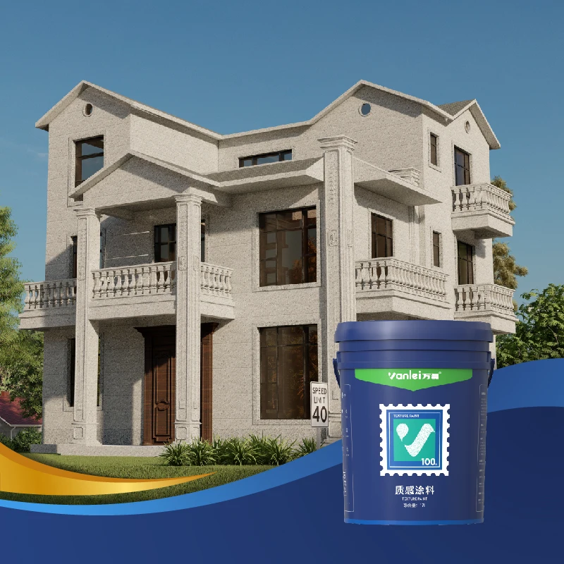 Wanlei Asia Hot Sell Extra Cold And Heat Resistance Exterior Wall Paint