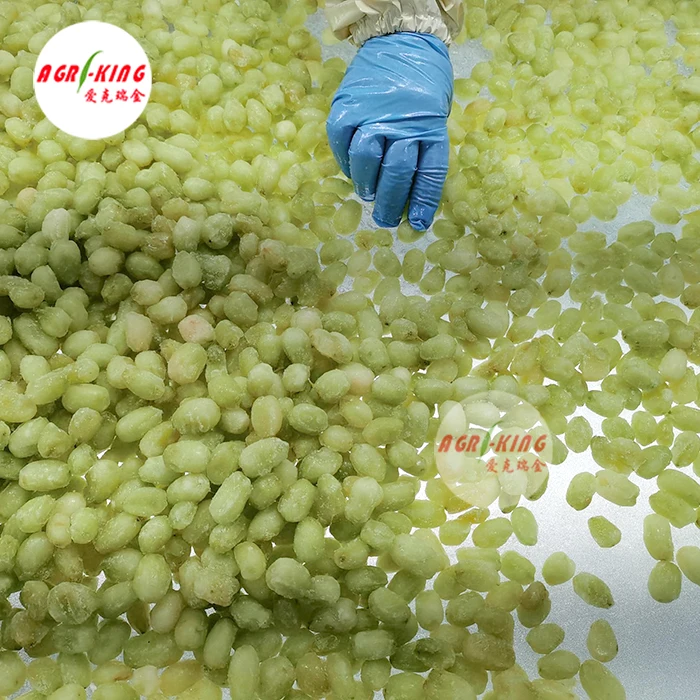 Frozen peeled grapes on sale