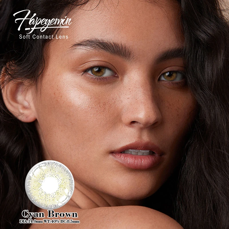 New Arrival 3 Tone Wholesale Six Colors Contacts Best Sellers Natural Contact Lens Eye Contacts lentes de contacto