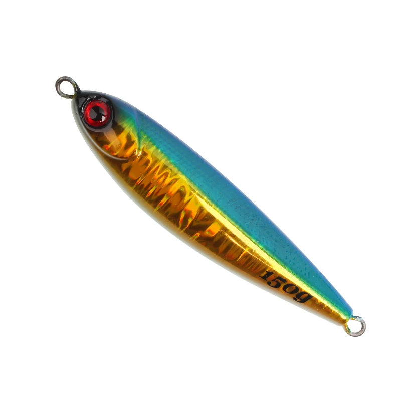 Long Throw Distance Deep Saltwater Sinking Lead Metal Vertical Jigging Lures