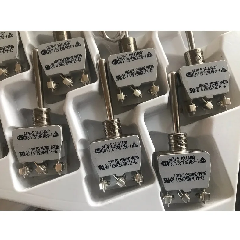 (Вкл.)-ВЫКЛ.-(вкл.) 50 мм переключатель с длинной ручкой 647