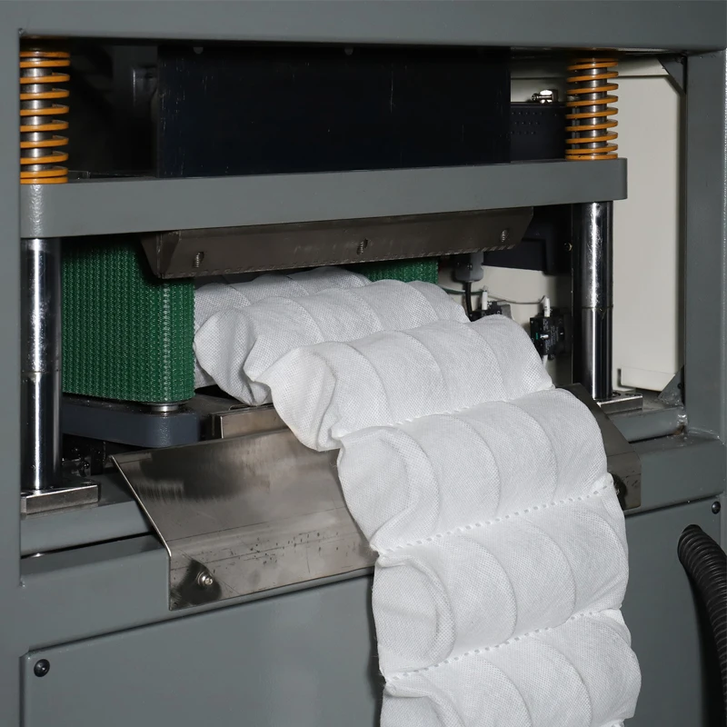 Automatic pocket spring cutting machine small size and good mobility