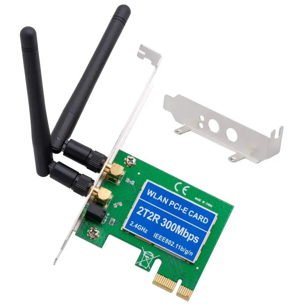 PCIE WiFi Adapter 300Mbps RTL8192 Wireless Network Adapter card