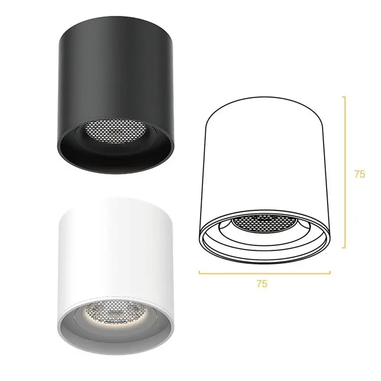 Voc Spotlight Recessed Led Linear Lig Track Lights Rail Lighting System Guide Lamp12v, 24V, 110V, 220V 45W Cob