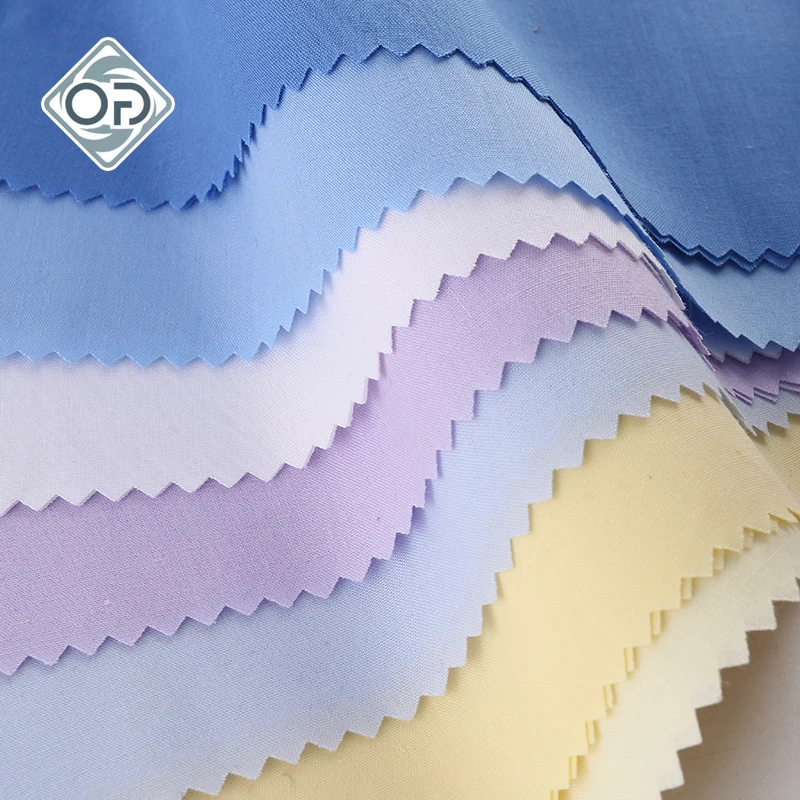 Hospital Fabric 100% Cotton Twill Woven 21*21 108*58 Fabric Nurse Clothing Medical Scrubs Uniform Fabric