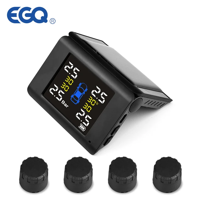 Wireless digital lcd display tpms tire pressure monitoring system