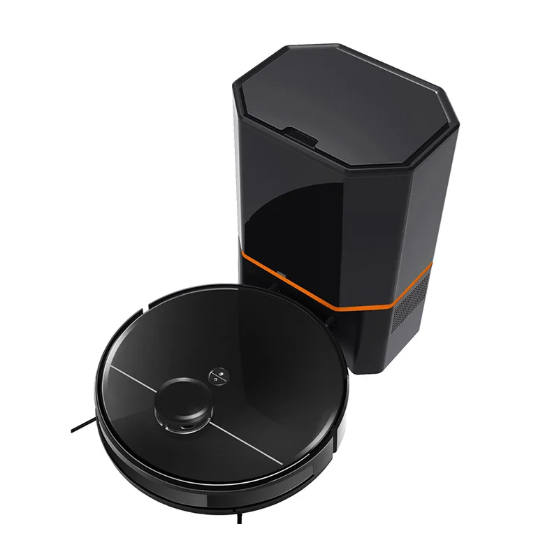 Intelligent sweeping robot, household sweeping/mopping/suction, With recycling base