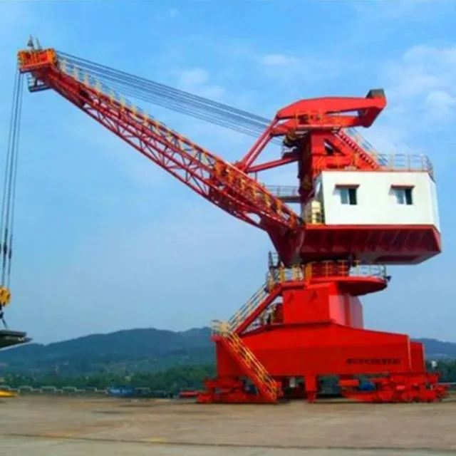 Kaiyuan Portal Crane Offshore Pedestal Marine Deck Crane Pedestal Jib Crane Color Customization