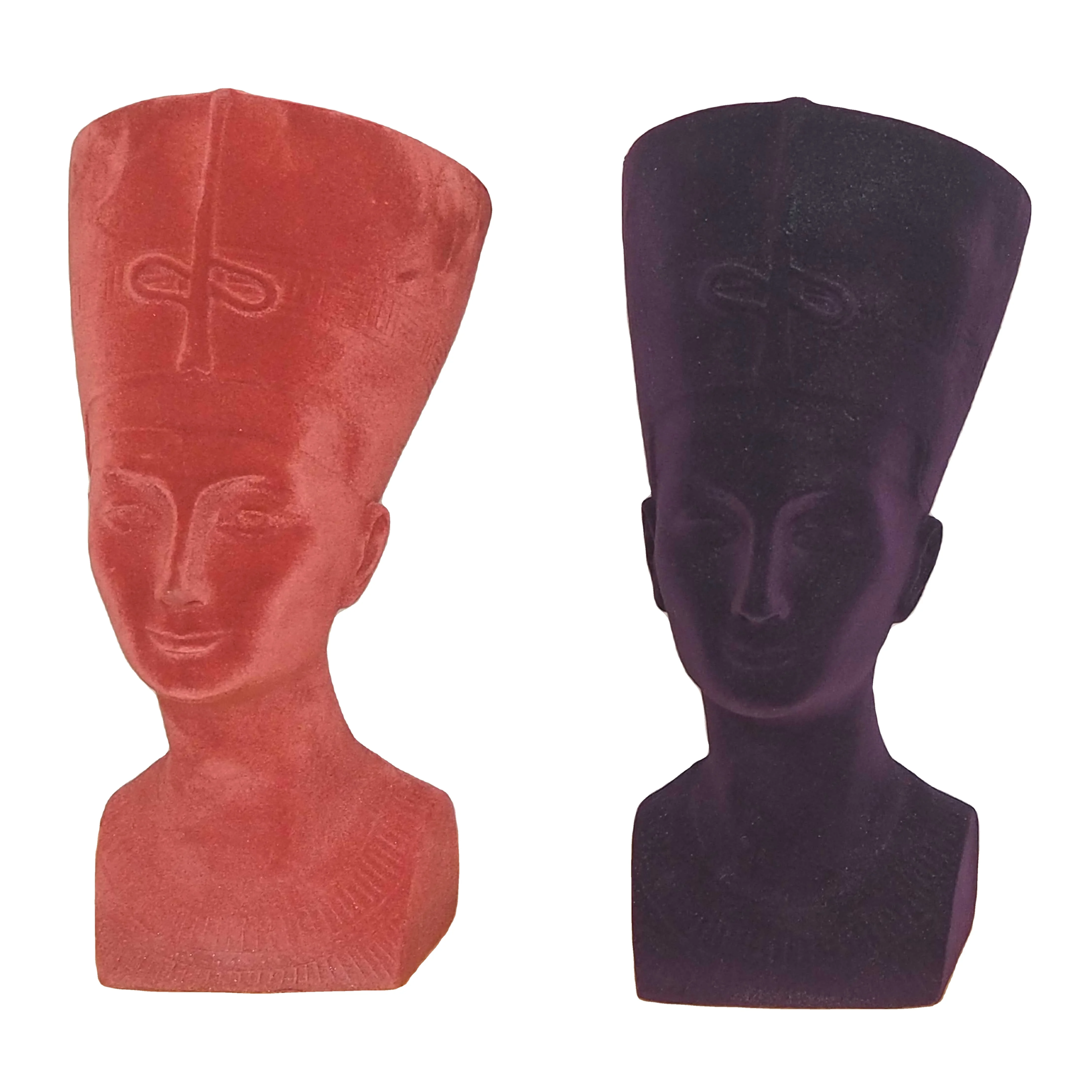 
Modern Home Decorative Sculptures Polyresin Velvet Finish Resin Famous Egypt Queen Figurine Statues for Home Decorations 