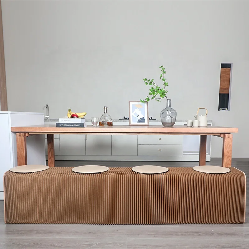 Бумажная скамейка Callfeny 32/42 см 250 г/см2 бумажная скамья складная мебель украшение для дома