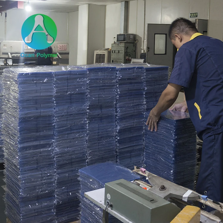 A4 size PVC sheet 150 micron for binding cover