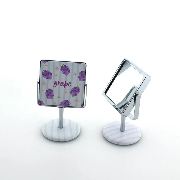 Креативное мультяшное настольное одностороннее зеркало, домашнее hd зеркало для макияжа, женское практичное косметическое зеркало для молодежи и эстетики