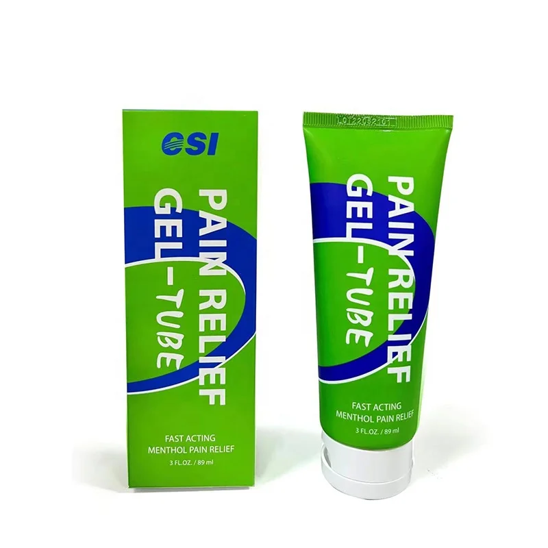 CSI Menthol Gel Tube Fast Acting Long-lasting Muscle Pain Relief Gel Cream