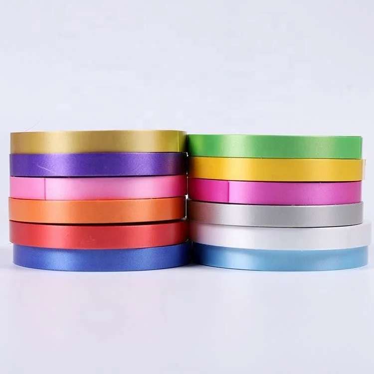 
10mm*50M Wholesale Colorful Christmas PP Gift Curling Ribbon 