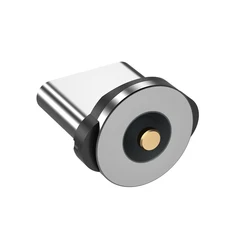 Magnetic phone charge 2.4A 3 in 1 nylon braided 540 magnetic micro usb cable with micro type c i-product magnetic connectors