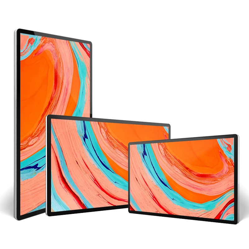 Кофейня настенный ультратонкий 32-дюймовый Non Touch Totem Digital Signage киоск рекламный плеер