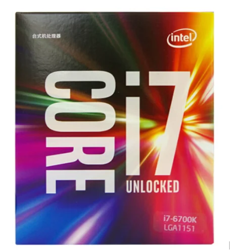  Оригинальный процессор Intel Core I7 6700 в