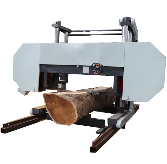 Large Size Horizontal Band Saw Mill Wood Bandsaw Wheels Sawmill