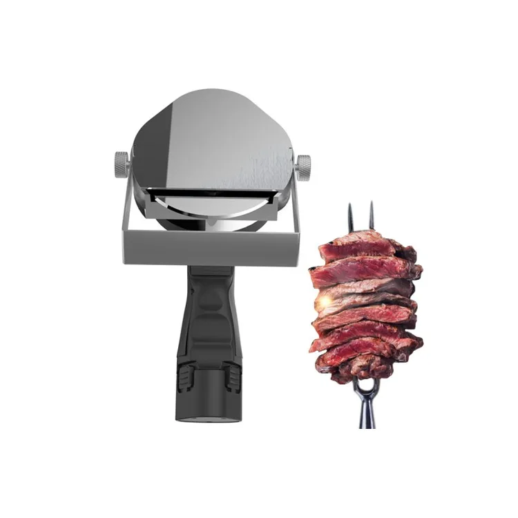 commercial table type meat cutter industrial duck mincer knife stainless steel