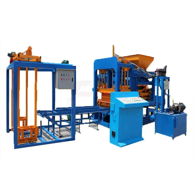 cement interlocking brick machine vibration forming hydraulic block making machine