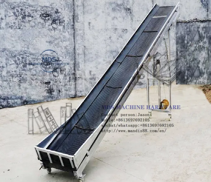 Mobile Belt Conveyor for Container Truck Warehouse Loading Unloading