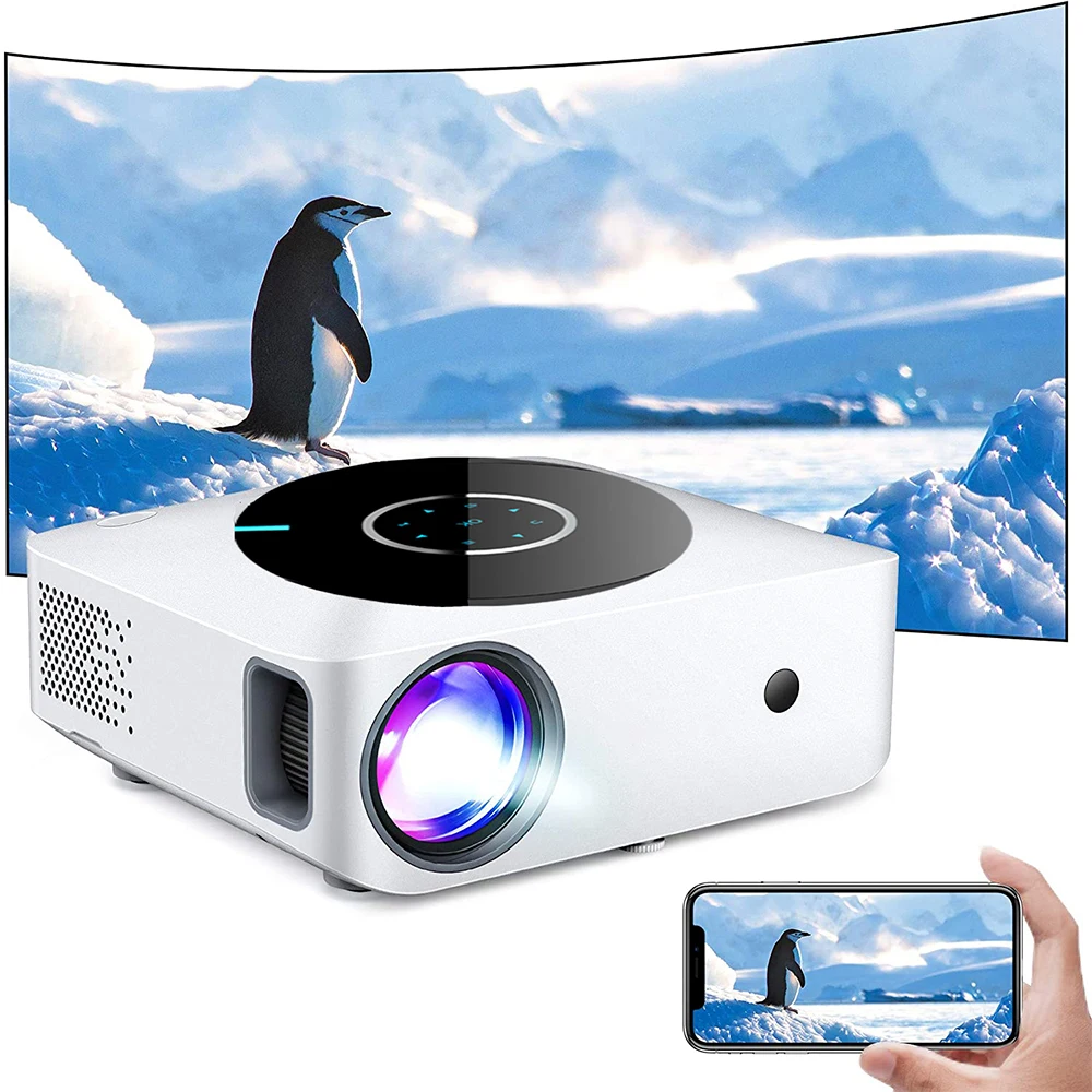 Best choice home video movies LCD LED FHD 1080P lcd projector for Children gift