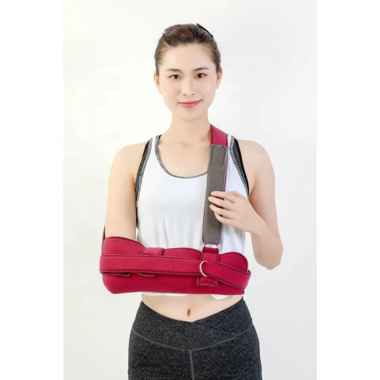 Medical Arm Sling Support Strap for Collar Bone Rotator Cuff Shoulder Injury Immobilizer Padded For Elbow Dislocation and Sprain