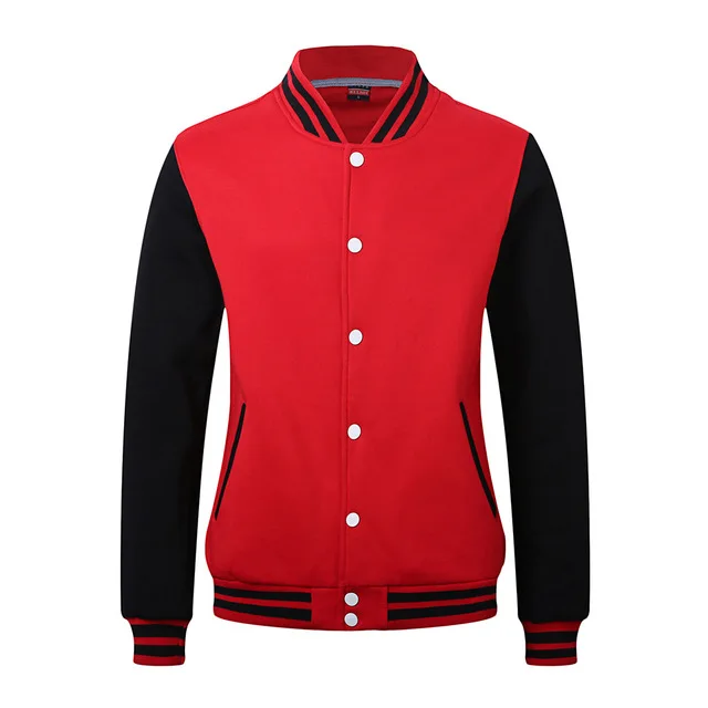  OEM servicebJersey 100 хлопок сублимация Женская бейсбольная куртка на пуговицах для