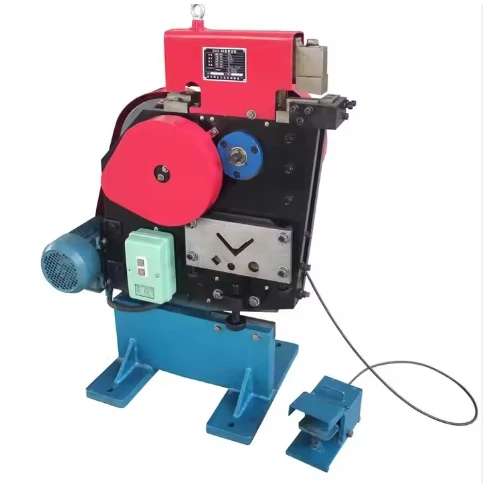 Multifunctional hydraulic metal iron punch and shear machine Iron shear machine Heavy channel steel shear machine