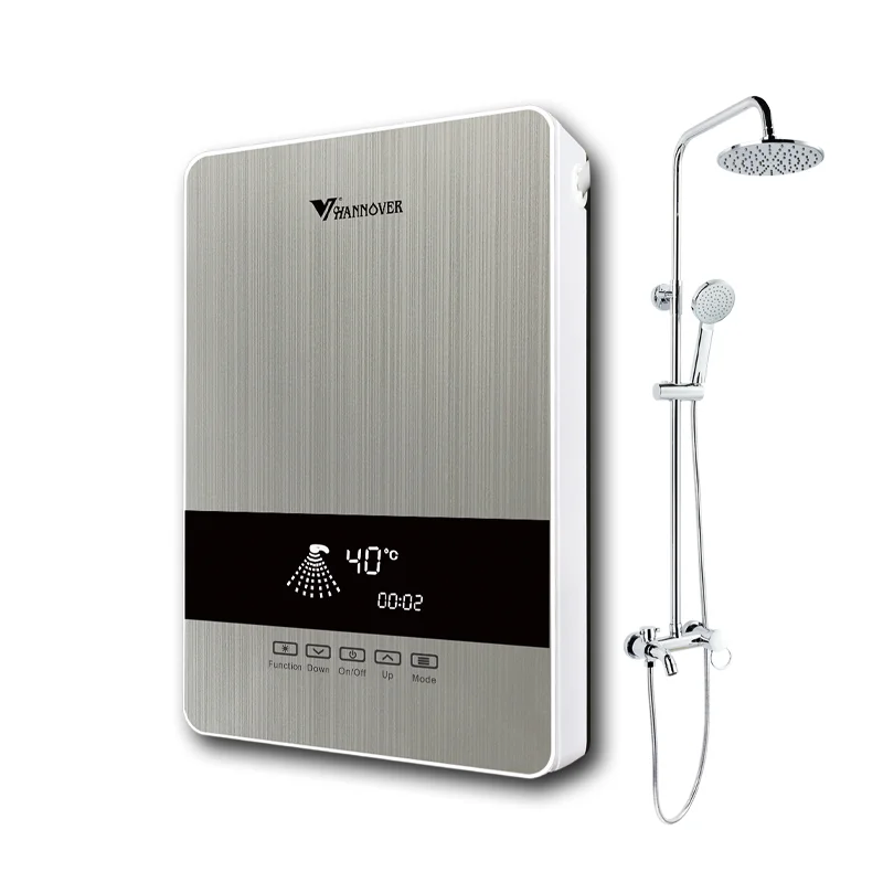 Hot Water Shower Tankless Electric Immersion  Heater For Shower Bathroom
