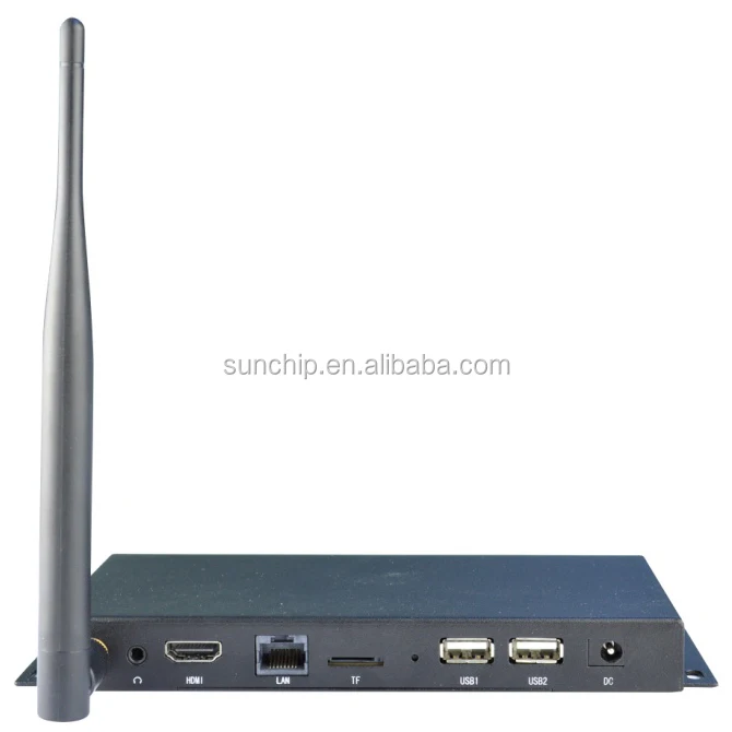 Wall-mounted android table supermarket advertisement media 4k 8k lcd touch display video player box