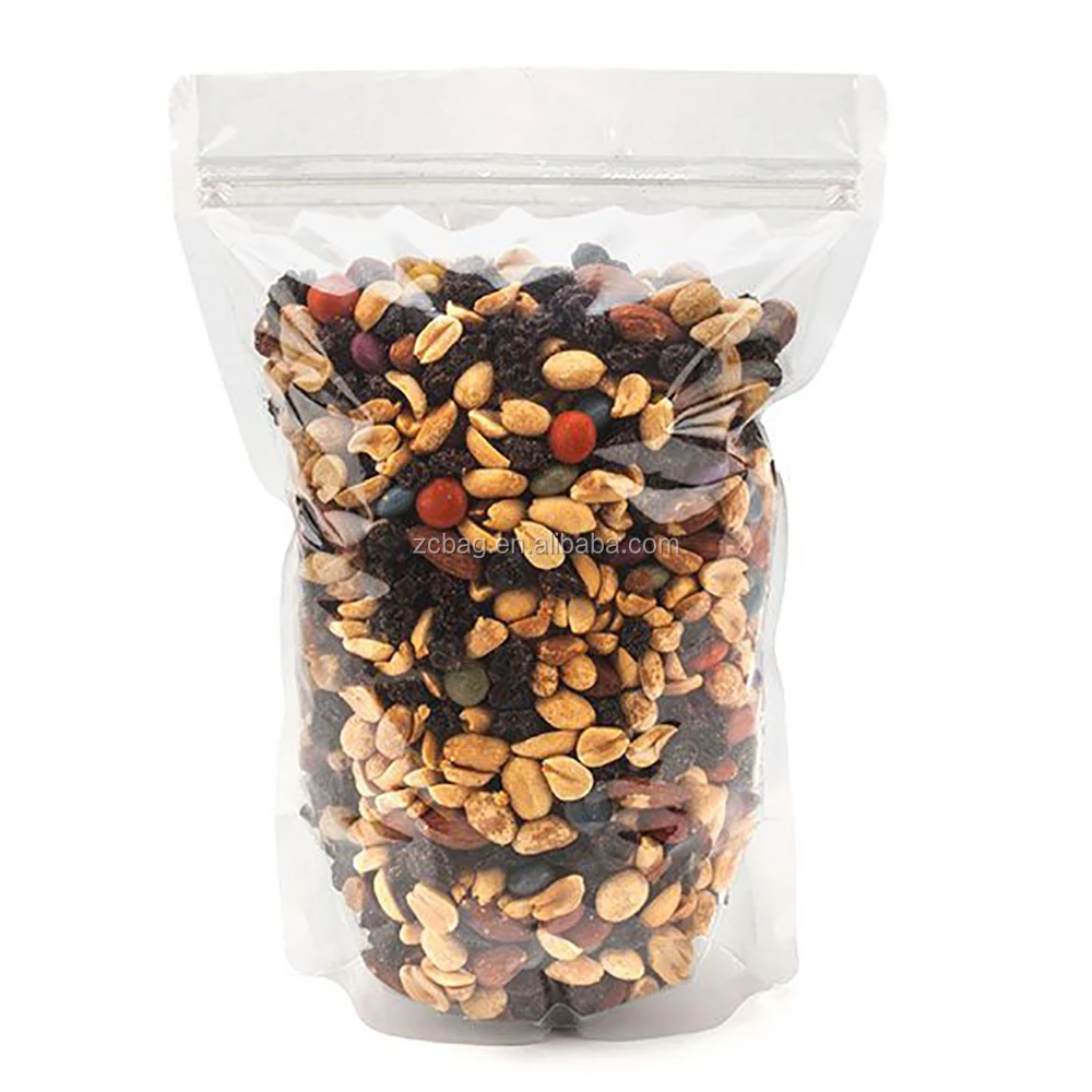 500PCS Plastic Waterproof 100g Resealable Food Pouch Packing Coffee Packaging Bags with Valve Foods Doypack