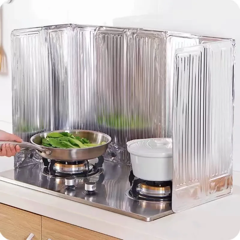 Hot sale Disposable Customized Kitchen Gas Stove aluminum foil oil baffle plate