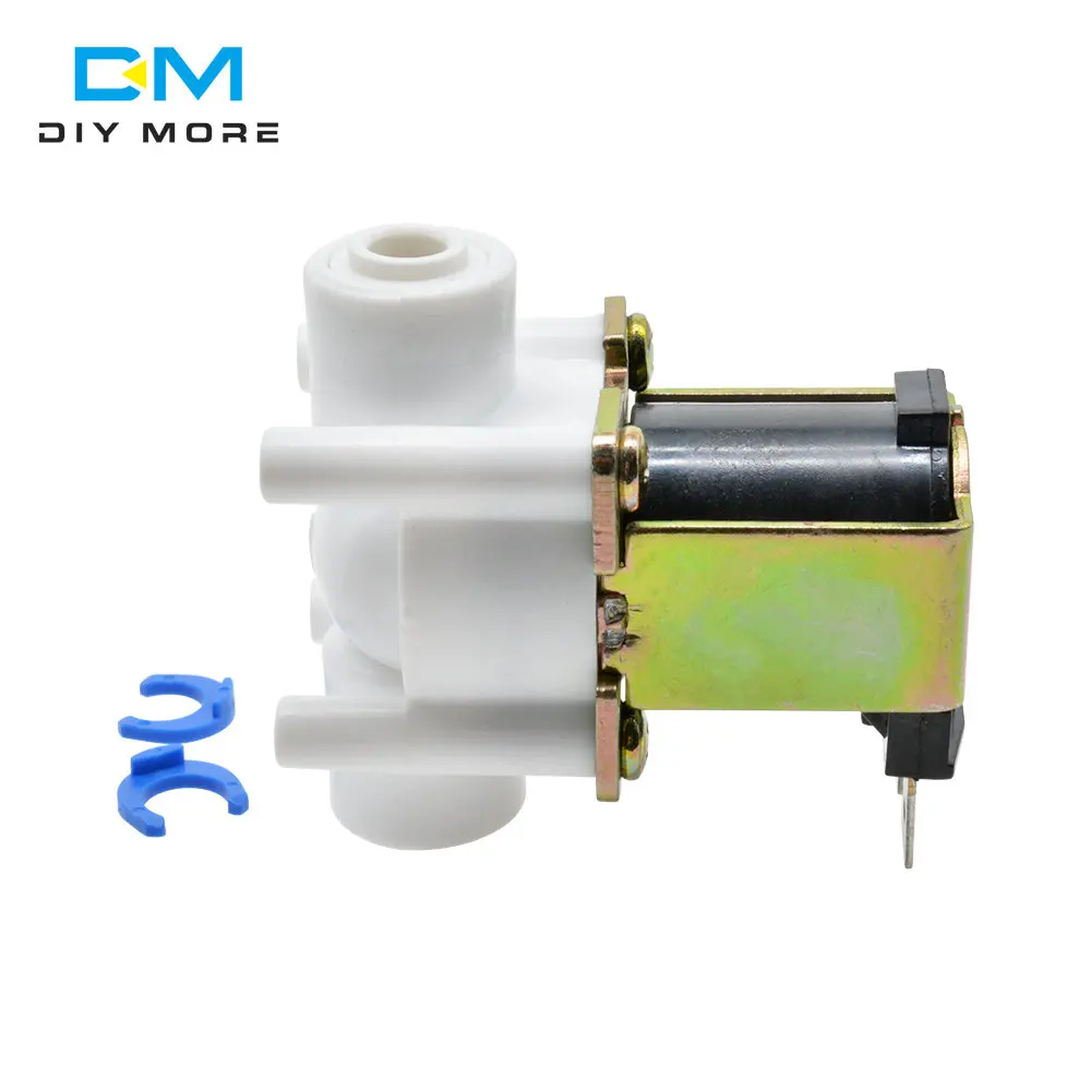Электромагнитный клапан, нормально замкнутый электромагнитный клапан, входной клапан, переключатель потока воды и воздуха, 12 В, 24 В постоянного тока