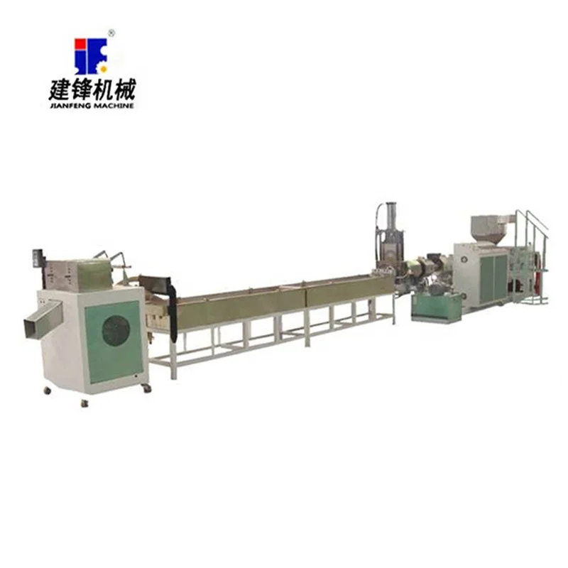 PP PE plastic pellet granules making machine