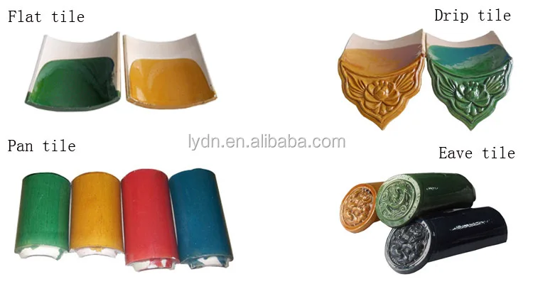 30 Years of Chinese Mosque Temple Project Ceramic Orange Yellow Roof Tile Supplier Glazed Tiles For Sale