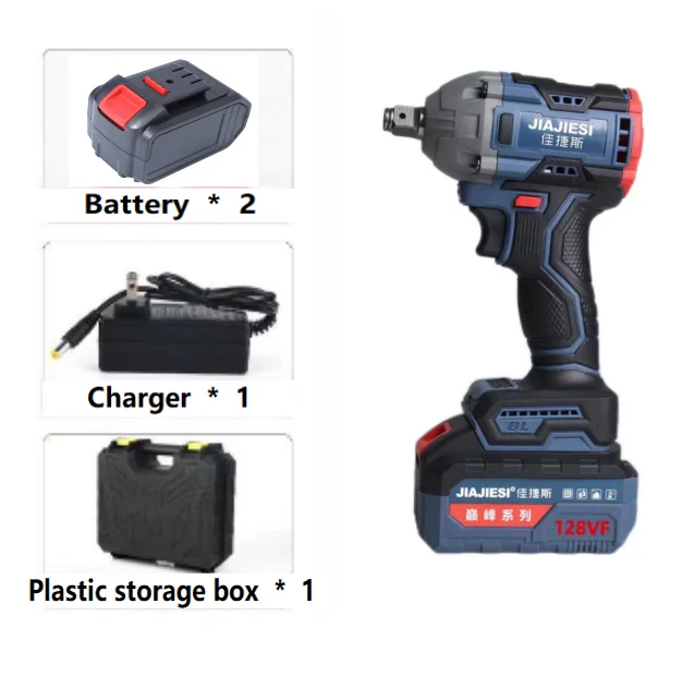 Battery-Powered Brushless Power Wrench Variable Speed Cordless Drill with Max Drilling Diameter of 30mm OEM Customizable