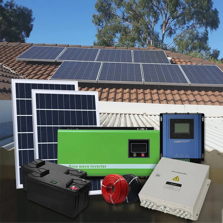Solar Power Storage System 5000W 5Kva 10Kw 20Kw Household Off-grid Solar System Kit